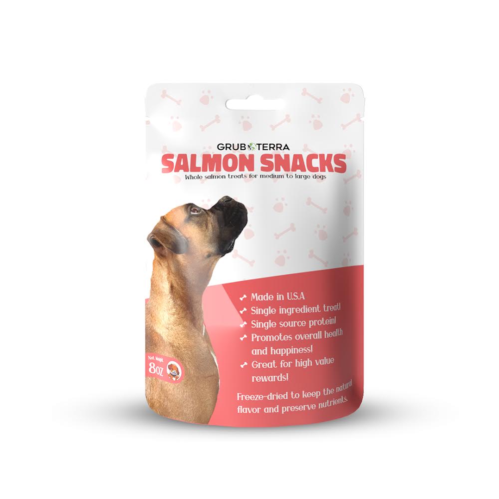 GrubTerra Salmon Snacks Dog Treats